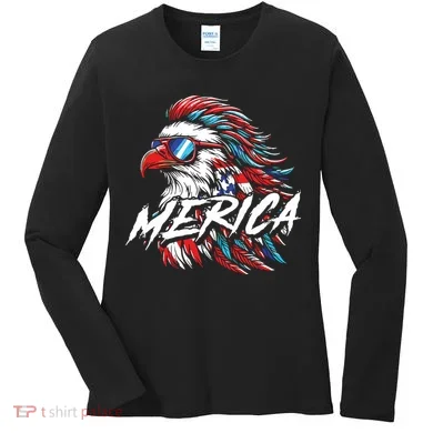 Eagle Merica Women's Long Sleeve Shirt