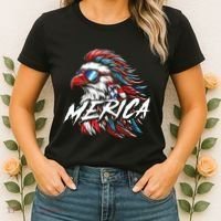 Eagle Merica Women's T-Shirt thumb 2