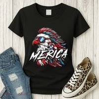 Eagle Merica Women's T-Shirt thumb 3