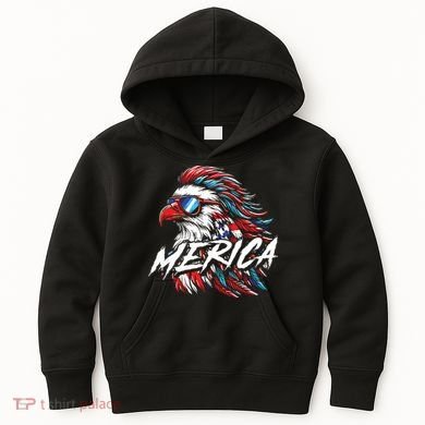 Eagle Merica Kids Hoodie