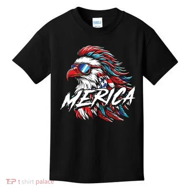Eagle Merica Kids T-Shirt