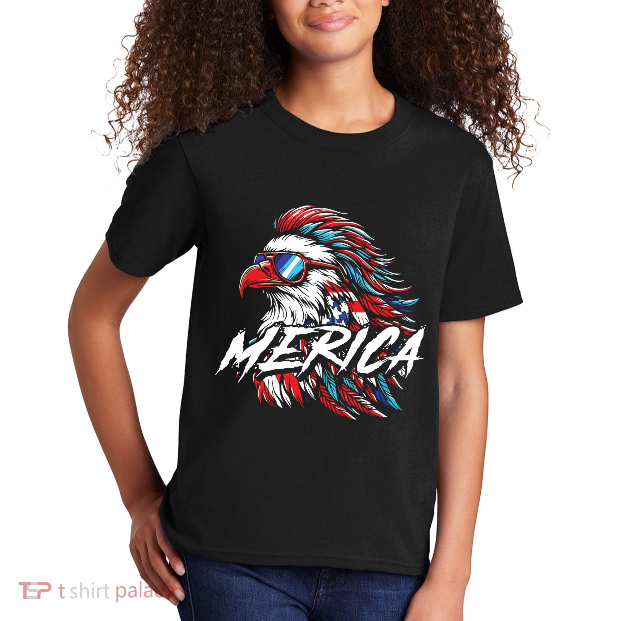 Eagle Merica Kids T-Shirt