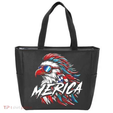 Eagle Merica Tote Bag