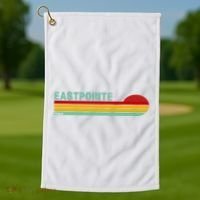 Eastpointe Michigan Golf Towel thumb 1