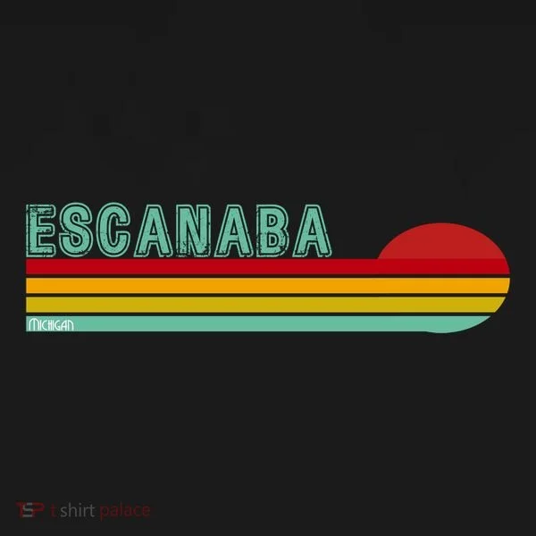 Escanaba Michigan Bucket Hat