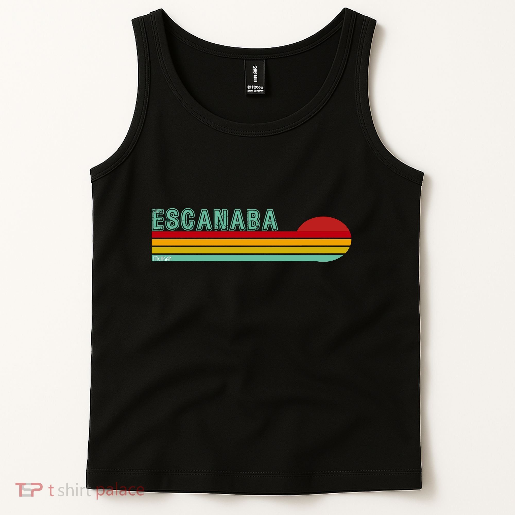 Escanaba Michigan Tank Top