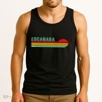 Escanaba Michigan Tank Top thumb 3