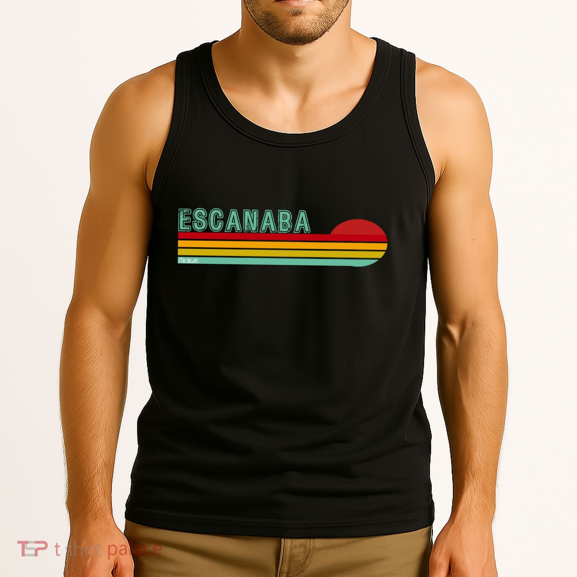 Escanaba Michigan Tank Top