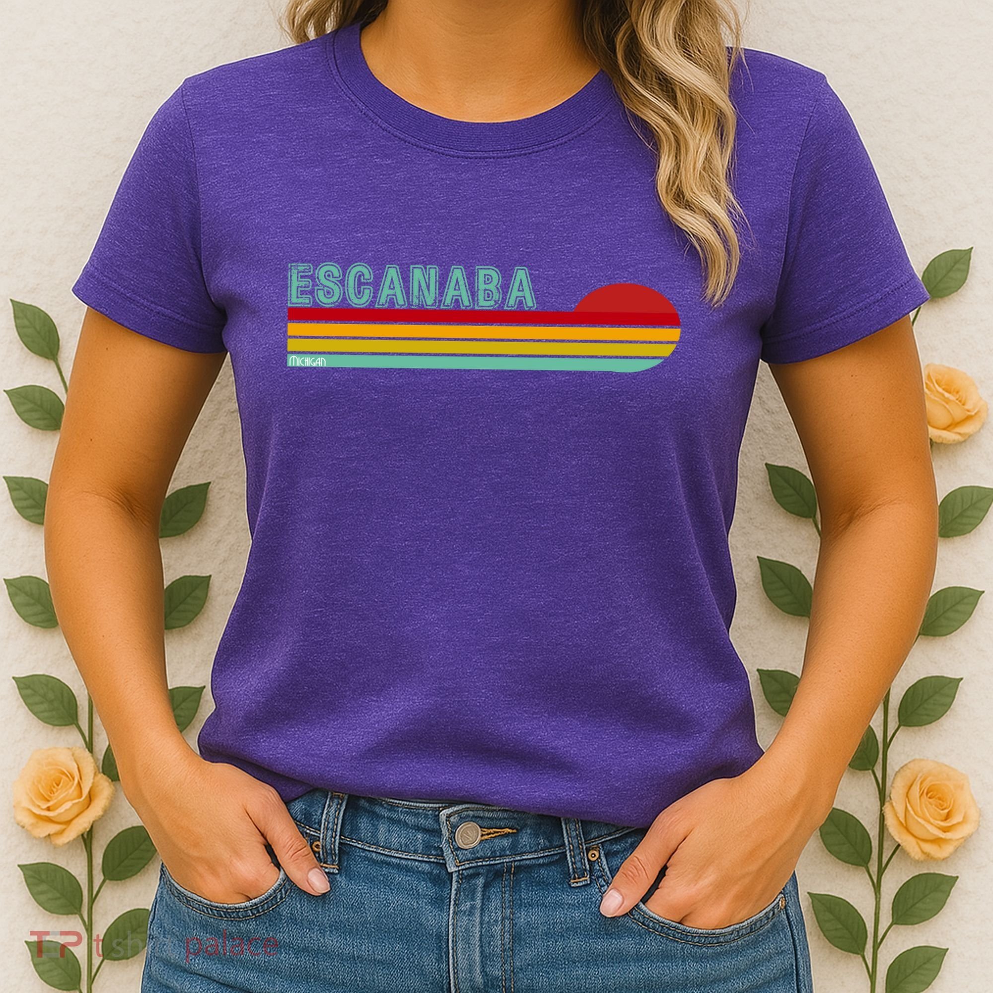 Escanaba Michigan Women's T-Shirt