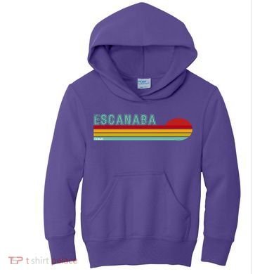Escanaba Michigan Kids Hoodie