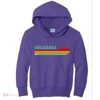 Escanaba Michigan Kids Hoodie thumb 0