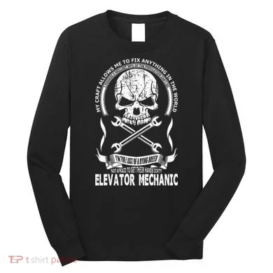 Elevator Mechanic Long Sleeve Shirt