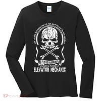 Elevator Mechanic Women's Long Sleeve Shirt thumb 0
