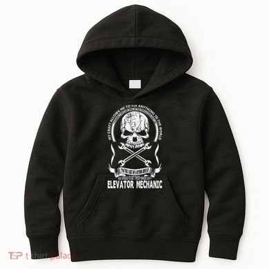 Elevator Mechanic Kids Hoodie