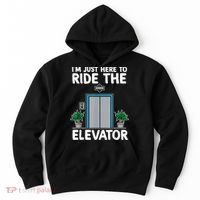 Elevator Mechanic Engineer Funny Elevators Lovers Take Ride Hoodie thumb 0