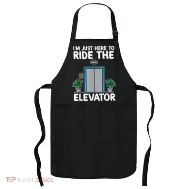 Elevator Mechanic Engineer Funny Elevators Lovers Take Ride Apron