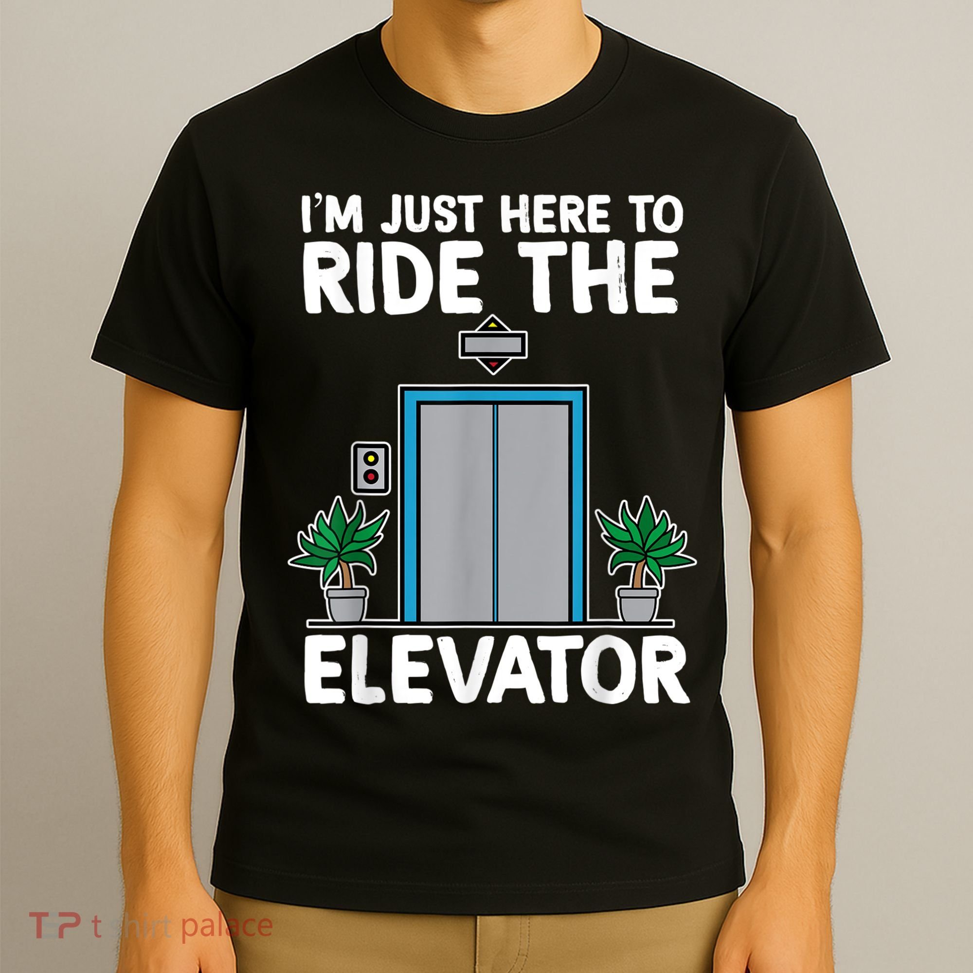 Elevator Mechanic Engineer Funny Elevators Lovers Take Ride T-Shirt