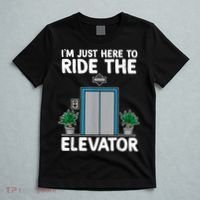 Elevator Mechanic Engineer Funny Elevators Lovers Take Ride T-Shirt thumb 5