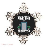 Elevator Mechanic Engineer Funny Elevators Lovers Take Ride Ornament thumb 0
