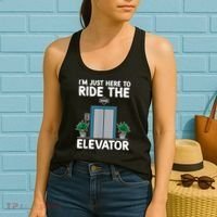 Elevator Mechanic Engineer Funny Elevators Lovers Take Ride Women's Tank Top thumb 2