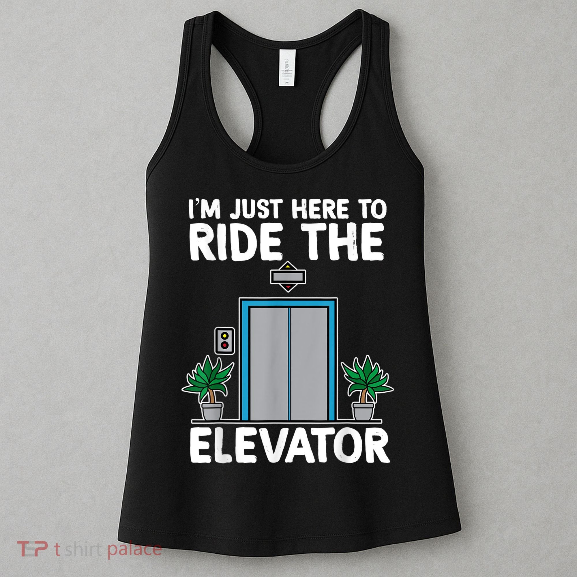 Elevator Mechanic Engineer Funny Elevators Lovers Take Ride Women's Tank Top