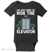 Elevator Mechanic Engineer Funny Elevators Lovers Take Ride Baby Bodysuit thumb 0