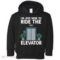 Elevator Mechanic Engineer Funny Elevators Lovers Take Ride Toddler Hoodie thumb 0