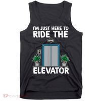 Elevator Mechanic Engineer Funny Elevators Lovers Take Ride Tank Top thumb 0
