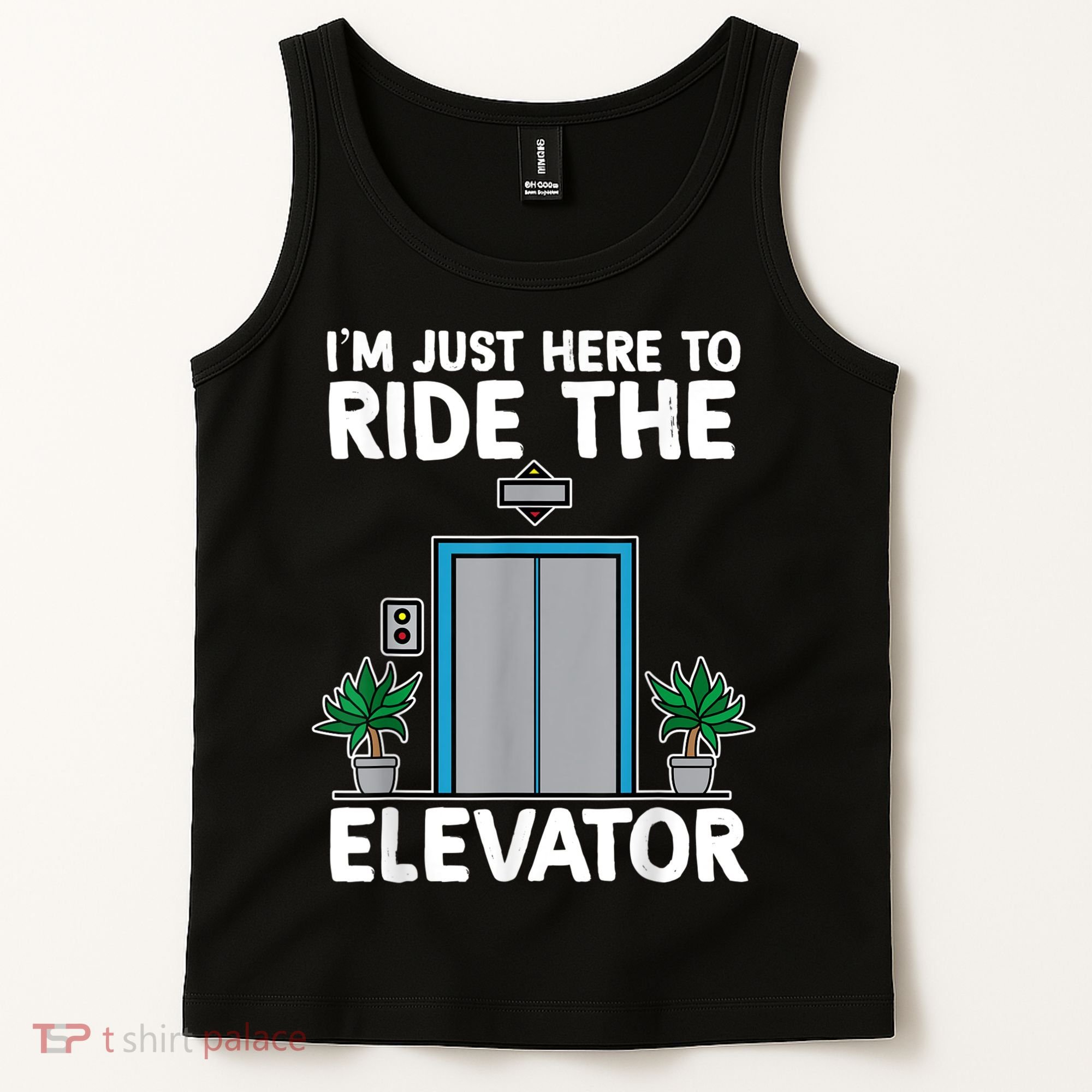Elevator Mechanic Engineer Funny Elevators Lovers Take Ride Tank Top