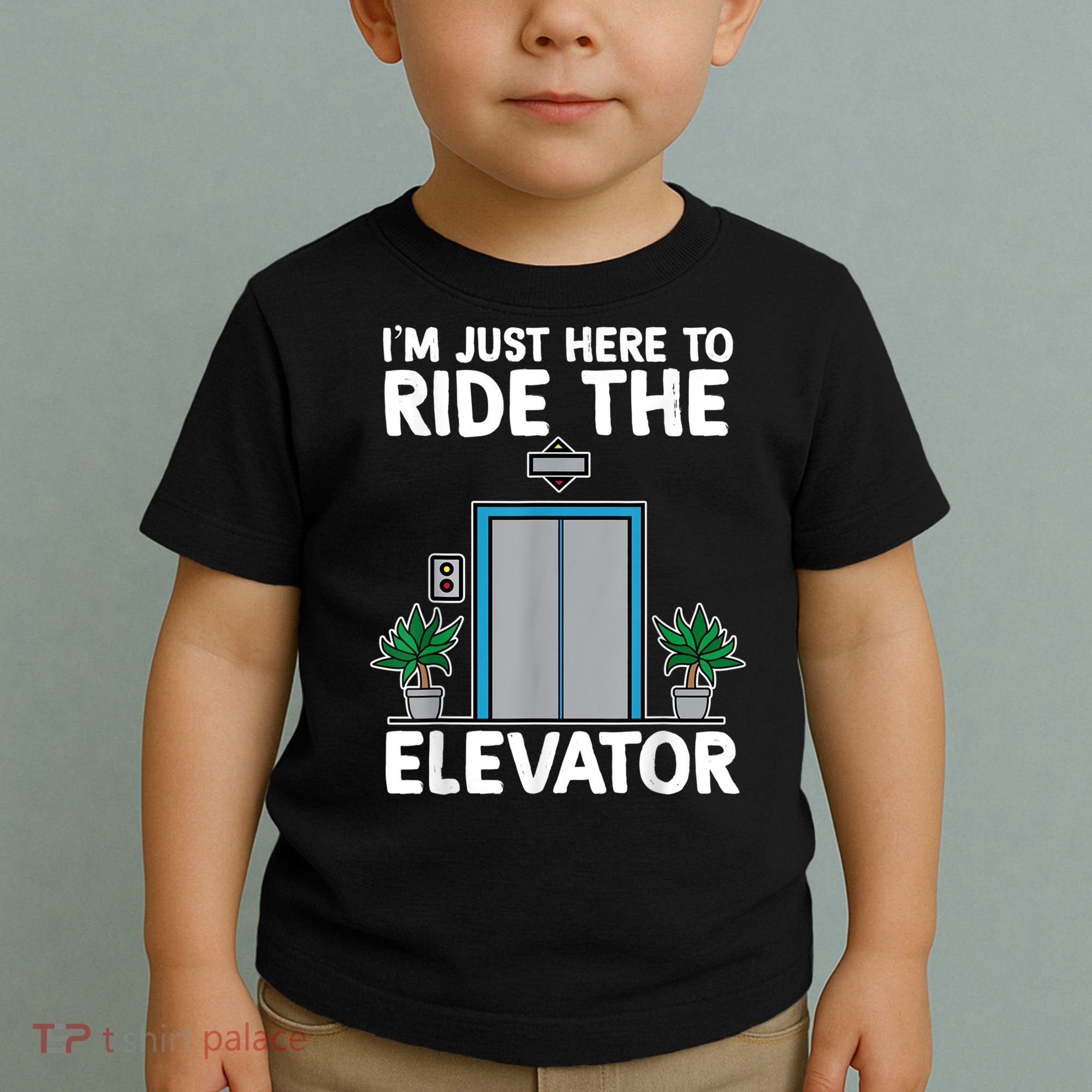 Elevator Mechanic Engineer Funny Elevators Lovers Take Ride Toddler T-Shirt