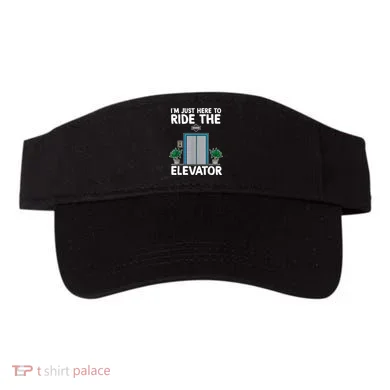 Elevator Mechanic Engineer Funny Elevators Lovers Take Ride Visor