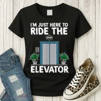 Elevator Mechanic Engineer Funny Elevators Lovers Take Ride Women's T-Shirt thumb 3