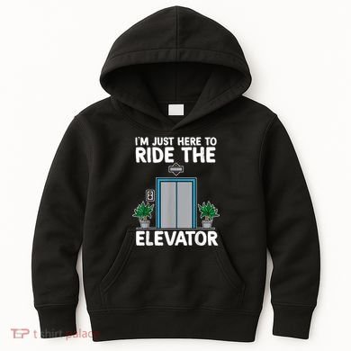 Elevator Mechanic Engineer Funny Elevators Lovers Take Ride Kids Hoodie