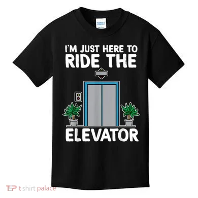 Elevator Mechanic Engineer Funny Elevators Lovers Take Ride Kids T-Shirt