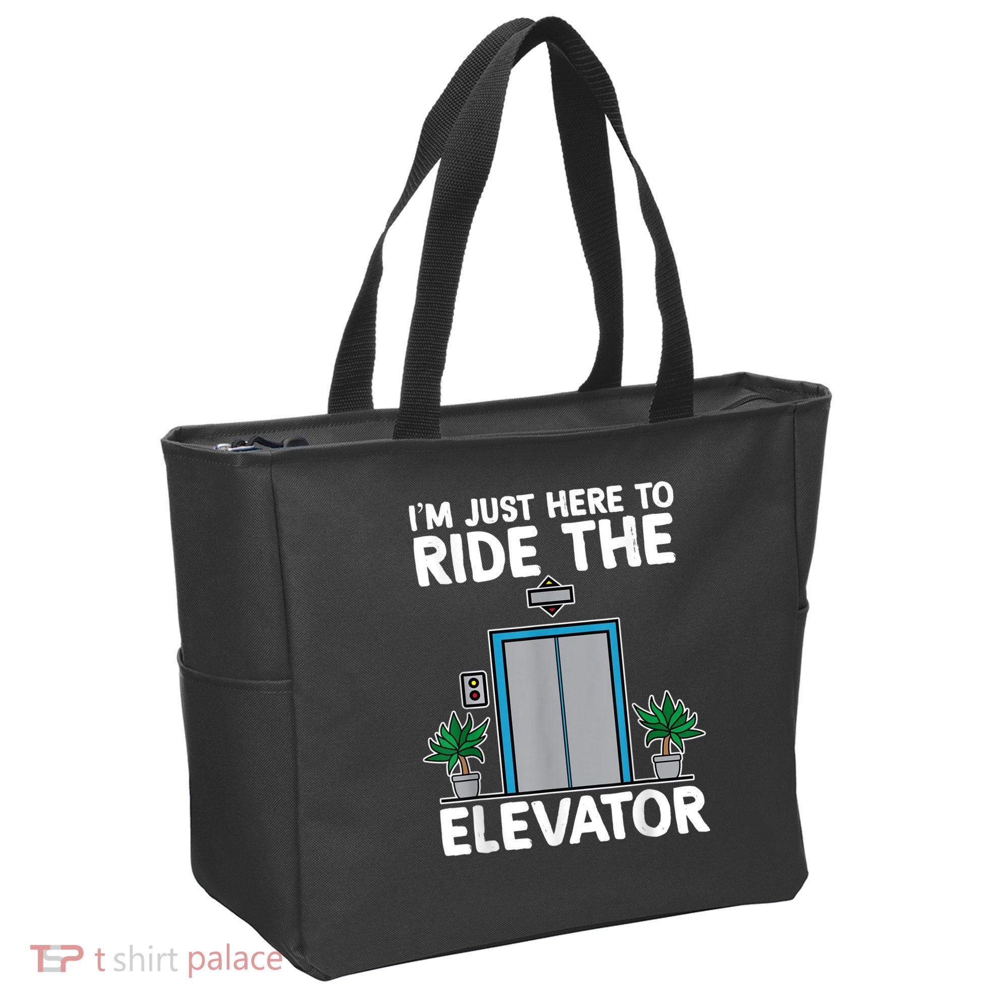 Elevator Mechanic Engineer Funny Elevators Lovers Take Ride Tote Bag