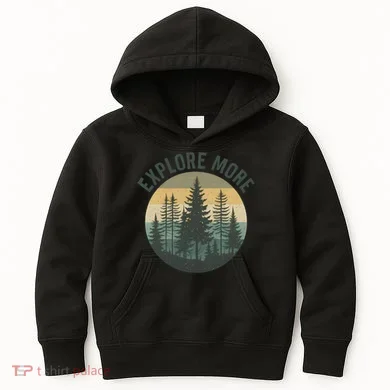 Explore More Kids Hoodie