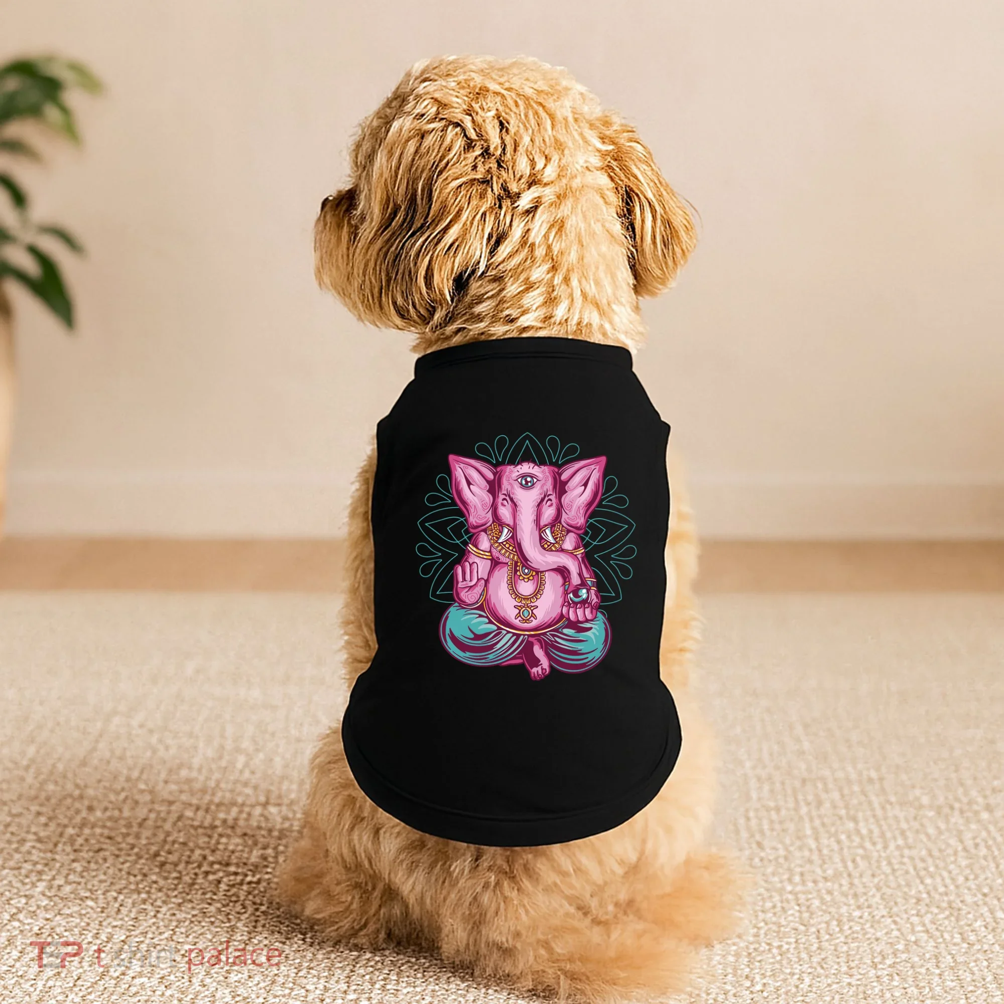 Elephant Meditating Doggie Tank