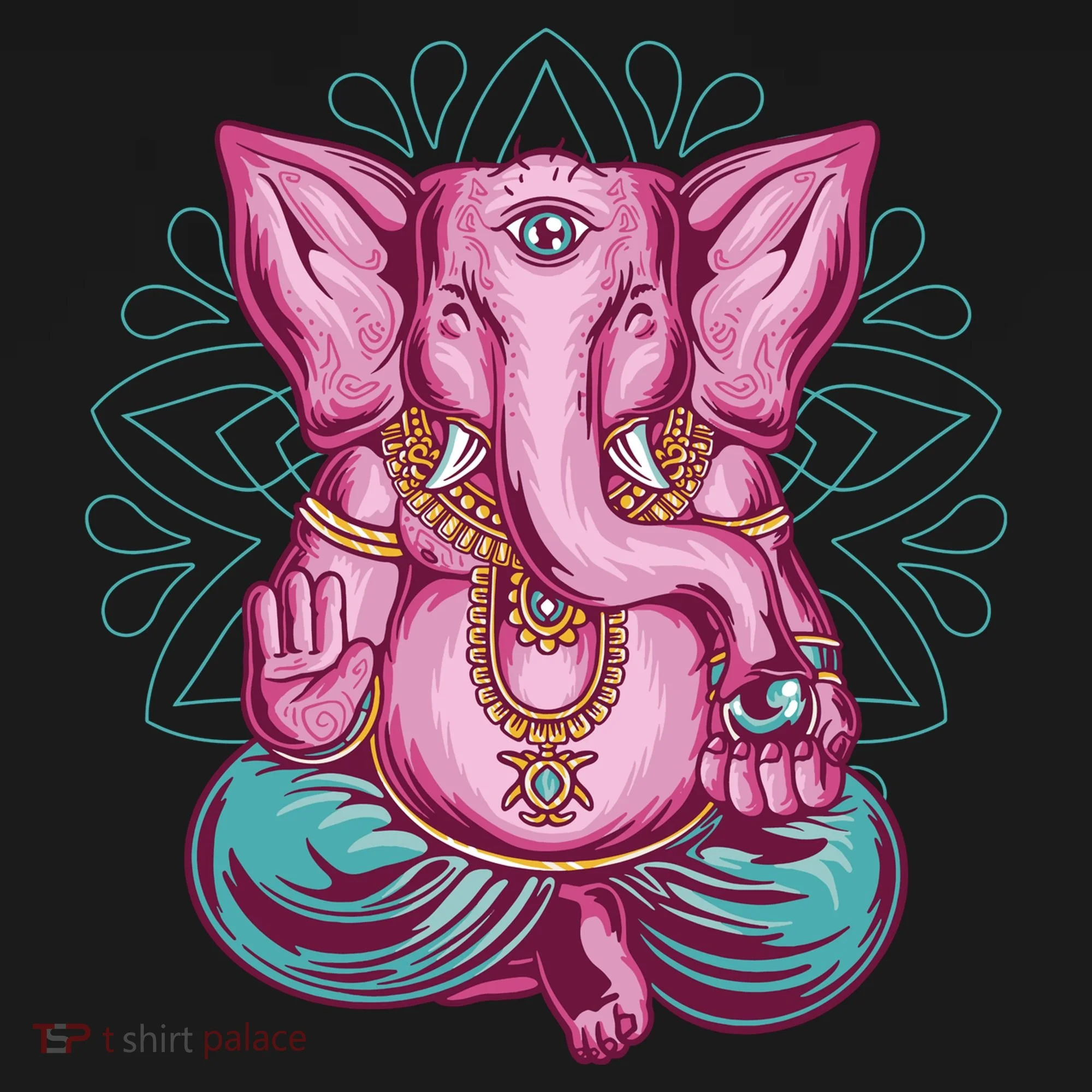 Elephant Meditating Doggie Tank