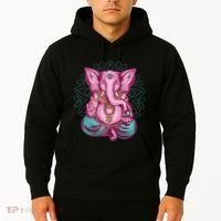 Elephant Meditating Hoodie thumb 2