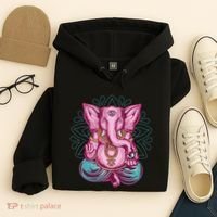 Elephant Meditating Hoodie thumb 4