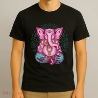 Elephant Meditating T-Shirt thumb 3