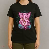 Elephant Meditating T-Shirt thumb 4
