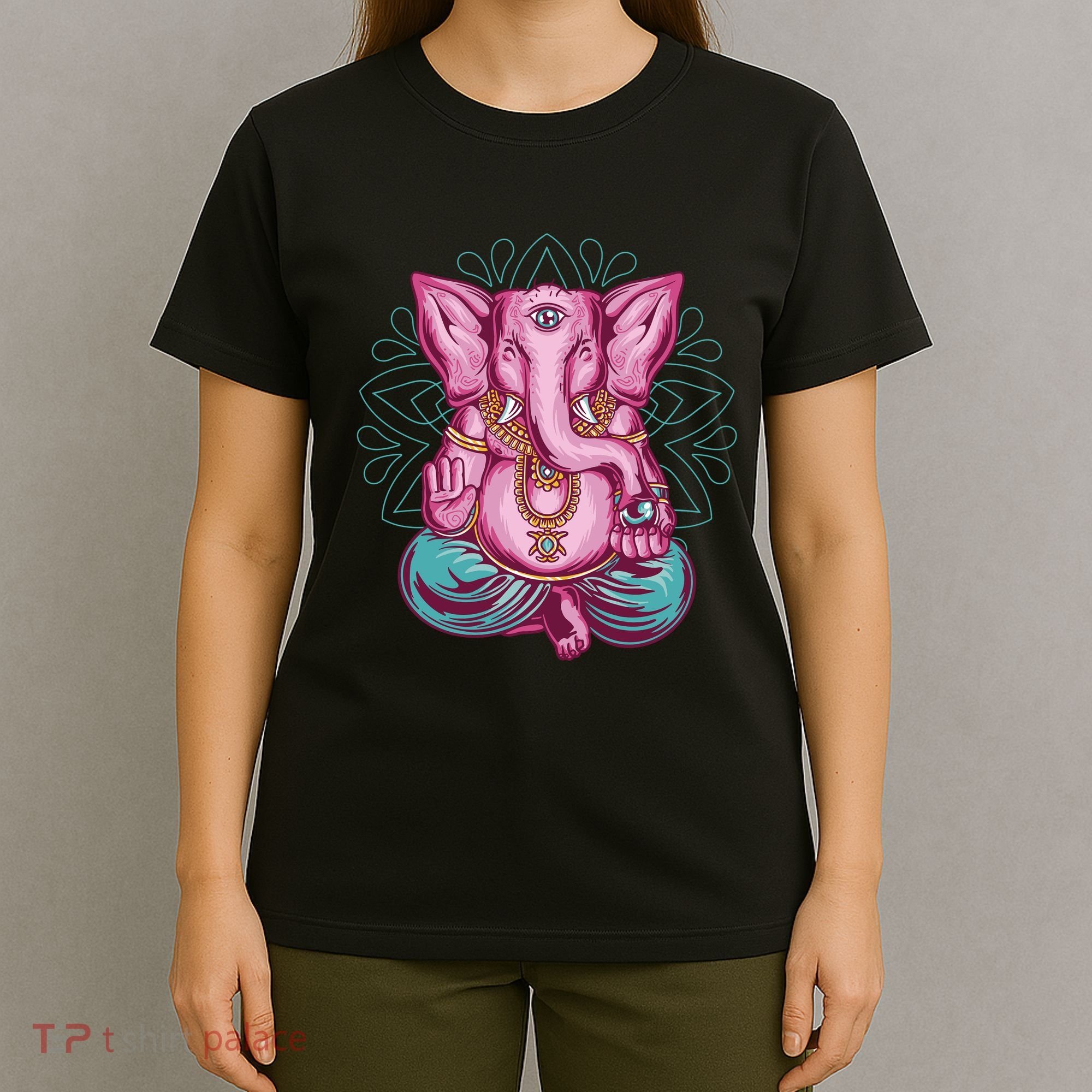 Elephant Meditating T-Shirt