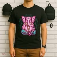 Elephant Meditating T-Shirt thumb 6