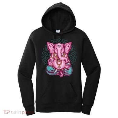 Elephant Meditating Women's Hoodie