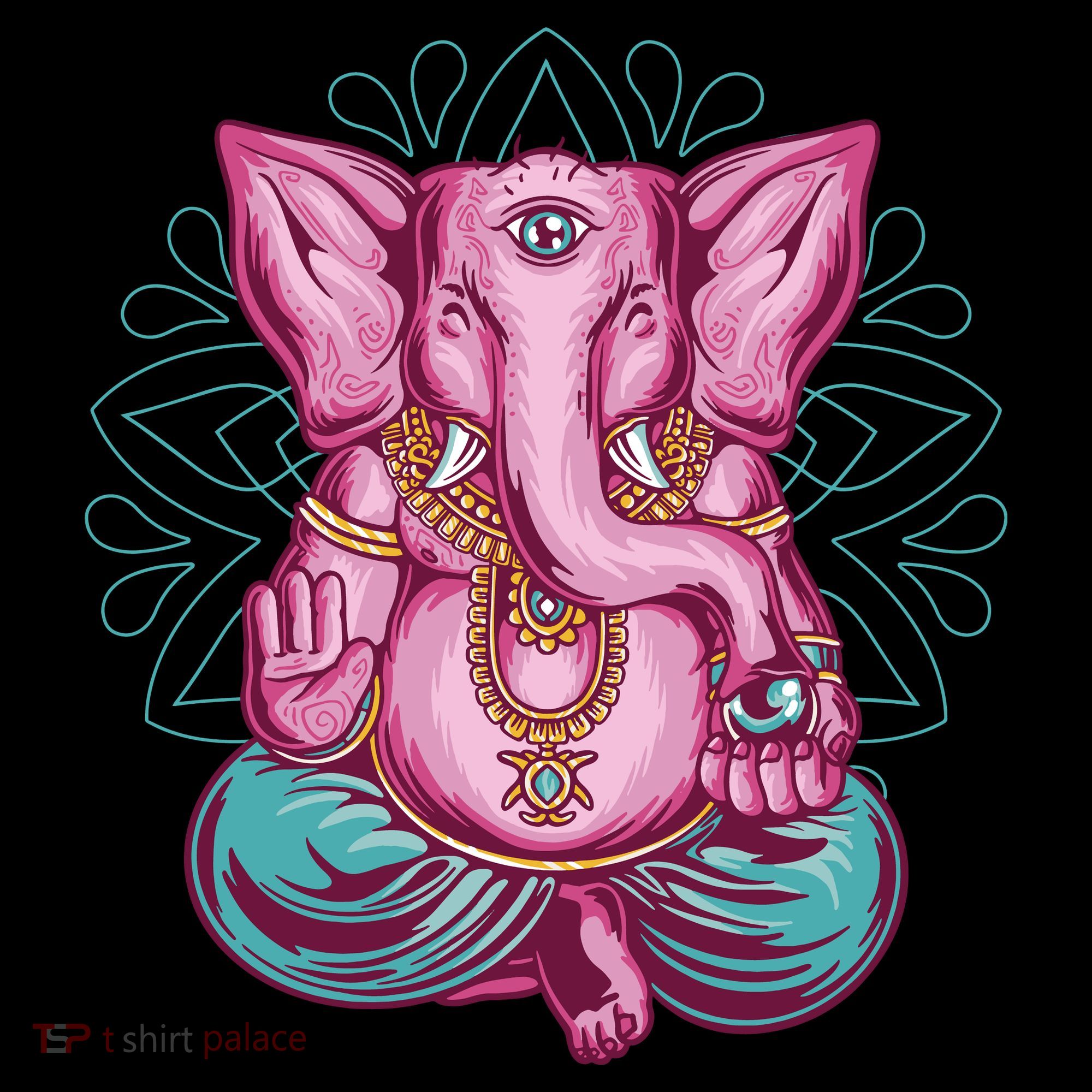 Elephant Meditating Mousepad