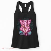 Elephant Meditating Women's Tank Top thumb 0