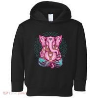 Elephant Meditating Toddler Hoodie thumb 0