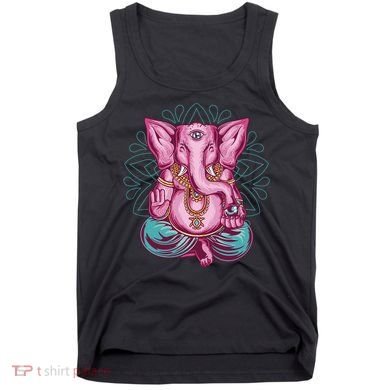 Elephant Meditating Tank Top