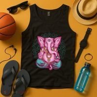 Elephant Meditating Tank Top thumb 4